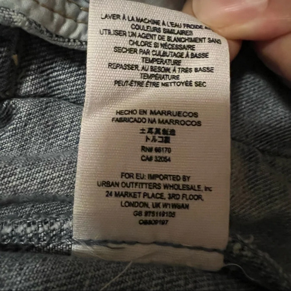 Free People Rumors Cropped Jean Jacket XS - Picture 11 of 16